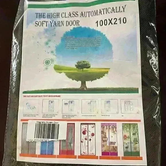 High Class Automatically Soft Yarn Door 100x200 - Picture 1 of 1